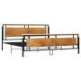 Estructura de cama de metal 200x200 cm de vidaXL, Camas y somieres - Ref: Foro24-324875, Precio: 165,25 €, Descuento: %