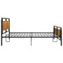 Estructura de cama de metal 200x200 cm de vidaXL, Camas y somieres - Ref: Foro24-324875, Precio: 165,25 €, Descuento: %