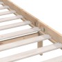 Solid pine wood bed frame 100x200 cm by vidaXL, Beds and slatted bases - Ref: Foro24-810137, Price: 62,04 €, Discount: %