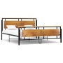 Estructura de cama de metal 180x200 cm de vidaXL, Camas y somieres - Ref: Foro24-324874, Precio: 159,44 €, Descuento: %