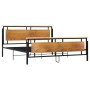 Estructura de cama de metal 180x200 cm de vidaXL, Camas y somieres - Ref: Foro24-324874, Precio: 159,44 €, Descuento: %