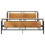 Estructura de cama de metal 180x200 cm de vidaXL, Camas y somieres - Ref: Foro24-324874, Precio: 159,44 €, Descuento: %