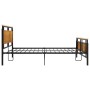 Estructura de cama de metal 180x200 cm de vidaXL, Camas y somieres - Ref: Foro24-324874, Precio: 159,44 €, Descuento: %