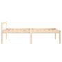 Bed for seniors solid pine wood 75x190 cm by vidaXL, Beds and slatted bases - Ref: Foro24-810574, Price: 95,72 €, Discount: %