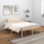 Cama para personas mayores madera maciza de pino 150x200 cm de vidaXL, Camas y somieres - Ref: Foro24-810619, Precio: 89,38 €...