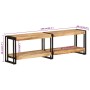 TV-Schrank aus massivem Mangoholz, 140 x 30 x 40 cm von vidaXL, TV-Möbel - Ref: Foro24-356171, Preis: 121,61 €, Rabatt: %