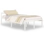 Bed for seniors solid white pine wood 120x200 cm by vidaXL, Beds and slatted bases - Ref: Foro24-810610, Price: 98,99 €, Disc...