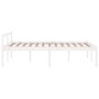 Bed for seniors solid white pine wood 120x200 cm by vidaXL, Beds and slatted bases - Ref: Foro24-810610, Price: 98,99 €, Disc...