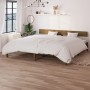 Solid pine wood bed frame honey brown 200x200 cm by vidaXL, Beds and slatted bases - Ref: Foro24-810170, Price: 83,33 €, Disc...