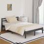 Sofá cama madera maciza de pino gris 120x200 cm de vidaXL, Camas y somieres - Ref: Foro24-810427, Precio: 106,93 €, Descuento: %