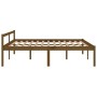 Elderly bed solid honey brown pine wood 180x200 cm by vidaXL, Beds and slatted bases - Ref: Foro24-810632, Price: 83,53 €, Di...