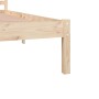 Solid pine wood bed frame 180x200 cm by vidaXL, Beds and slatted bases - Ref: Foro24-810445, Price: 118,92 €, Discount: %