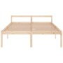 Cama para personas mayores madera maciza de pino 160x200 cm de vidaXL, Camas y somieres - Ref: Foro24-810624, Precio: 91,57 €...