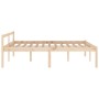 Cama para personas mayores madera maciza de pino 160x200 cm de vidaXL, Camas y somieres - Ref: Foro24-810624, Precio: 91,57 €...