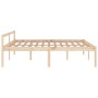 Bed for seniors solid pine wood 180x200 cm by vidaXL, Beds and slatted bases - Ref: Foro24-810629, Price: 98,14 €, Discount: %