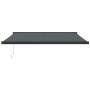 Toldo retráctil aluminio y tela gris antracita 4,5x3 m de vidaXL, Toldos - Ref: Foro24-3154564, Precio: 579,36 €, Descuento: %