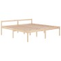 Bed for seniors solid pine wood 200x200 cm by vidaXL, Beds and slatted bases - Ref: Foro24-810634, Price: 126,71 €, Discount: %