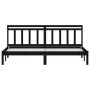 Solid black pine wood bed frame 160x200 cm by vidaXL, Beds and slatted bases - Ref: Foro24-3100603, Price: 165,99 €, Discount: %