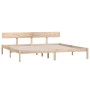 Estructura de cama madera maciza de pino 200x200 cm de vidaXL, Camas y somieres - Ref: Foro24-810167, Precio: 106,75 €, Descu...