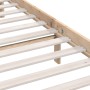 Solid pine wood bed frame 200x200 cm by vidaXL, Beds and slatted bases - Ref: Foro24-810167, Price: 106,75 €, Discount: %