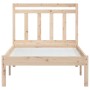 Estructura de cama madera maciza de pino 100x200 cm de vidaXL, Camas y somieres - Ref: Foro24-3100579, Precio: 94,13 €, Descu...