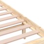 Solid wood bed frame 200x200 cm by vidaXL, Beds and slatted bases - Ref: Foro24-3100978, Price: 135,91 €, Discount: %