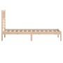 Estructura de cama madera maciza de pino 90x200 cm de vidaXL, Camas y somieres - Ref: Foro24-3101008, Precio: 92,95 €, Descue...