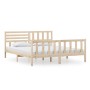 Super king solid wood bed frame 180x200 cm by vidaXL, Beds and slatted bases - Ref: Foro24-3101168, Price: 173,42 €, Discount: %