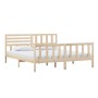 Super king solid wood bed frame 180x200 cm by vidaXL, Beds and slatted bases - Ref: Foro24-3101168, Price: 173,42 €, Discount: %