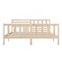 Super king solid wood bed frame 180x200 cm by vidaXL, Beds and slatted bases - Ref: Foro24-3101168, Price: 173,42 €, Discount: %