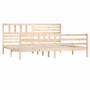 Estructura de cama de madera maciza super king 180x200 cm de vidaXL, Camas y somieres - Ref: Foro24-3101103, Precio: 165,69 €...