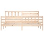 Estructura de cama de madera maciza super king 180x200 cm de vidaXL, Camas y somieres - Ref: Foro24-3101103, Precio: 165,69 €...