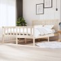 Solid wood bed frame 160x200 cm by vidaXL, Beds and slatted bases - Ref: Foro24-3101163, Price: 152,62 €, Discount: %