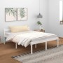 Bed for seniors solid pine wood 150x200 cm by vidaXL, Beds and slatted bases - Ref: Foro24-810620, Price: 106,44 €, Discount: %