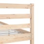 Solid wood bed frame 100x200 cm by vidaXL, Beds and slatted bases - Ref: Foro24-3101078, Price: 107,02 €, Discount: %