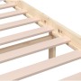 Estructura de cama de madera maciza 150x200 cm de vidaXL, Camas y somieres - Ref: Foro24-3101158, Precio: 149,99 €, Descuento: %