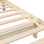 Solid wood bed frame 140x190 cm by vidaXL, Beds and slatted bases - Ref: Foro24-3101133, Price: 133,28 €, Discount: %