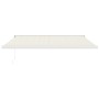 Toldo retráctil aluminio y tela color crema 4,5x3 m de vidaXL, Toldos - Ref: Foro24-3154529, Precio: 668,54 €, Descuento: %