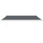 Toldo retráctil aluminio y tela gris antracita 4x3 m de vidaXL, Toldos - Ref: Foro24-3154538, Precio: 570,27 €, Descuento: %