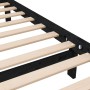 Estructura de cama madera maciza negro 100x200 cm de vidaXL, Camas y somieres - Ref: Foro24-3101147, Precio: 144,79 €, Descue...