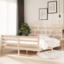 Estructura de cama de madera maciza de pino 160x200 cm de vidaXL, Camas y somieres - Ref: Foro24-3101293, Precio: 145,33 €, D...