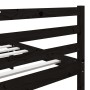 Solid black pine wood bed frame 140x190 cm by vidaXL, Beds and slatted bases - Ref: Foro24-3101267, Price: 165,19 €, Discount: %