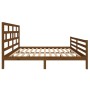 Estructura de cama madera maciza pino marrón miel 160x200 cm de vidaXL, Camas y somieres - Ref: Foro24-3101296, Precio: 173,3...