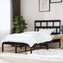 Estructura de cama madera maciza de pino negro 120x200 cm de vidaXL, Camas y somieres - Ref: Foro24-3101217, Precio: 159,77 €...