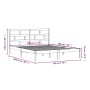 Estructura de cama madera maciza marrón miel 180x200 cm de vidaXL, Camas y somieres - Ref: Foro24-3101236, Precio: 185,87 €, ...