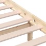 Solid pine wood bed frame 120x200 cm by vidaXL, Beds and slatted bases - Ref: Foro24-3101213, Price: 112,99 €, Discount: %