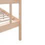 Solid pine wood bed frame 180x200 cm by vidaXL, Beds and slatted bases - Ref: Foro24-3101363, Price: 170,82 €, Discount: %