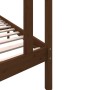 Estructura de cama madera maciza de pino marrón miel 90x200 cm de vidaXL, Camas y somieres - Ref: Foro24-3101336, Precio: 121...