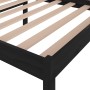 Estructura de cama madera maciza de pino negro 90x200 cm de vidaXL, Camas y somieres - Ref: Foro24-810603, Precio: 76,81 €, D...