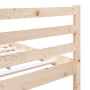 Small double bed frame solid wood 135x190 cm by vidaXL, Beds and slatted bases - Ref: Foro24-3101258, Price: 127,51 €, Discou...